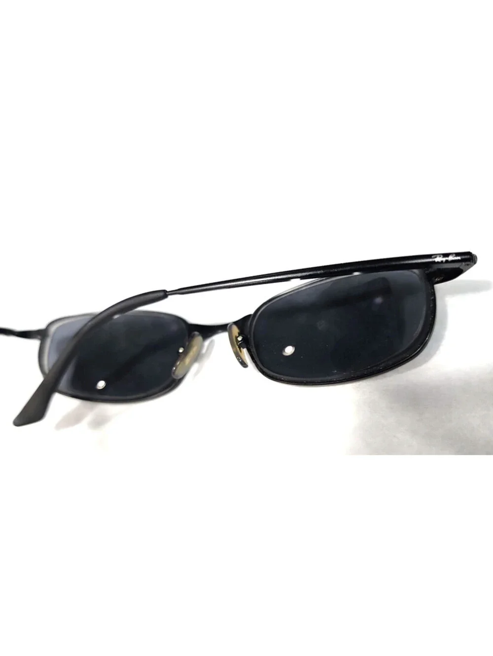 Ray Ban RB3162 006 Sleek Black Metal Sunglasses Frame Only 52-19